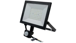 Naświetlacz projektor LED PIR NL-3 50W 4500lm 4000K czarny IP54 z czujnikiem EC61480