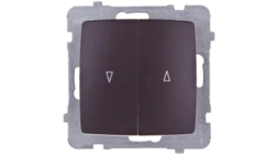 KARO Łącznik żaluzjowy czekoladowy metalik ŁP-7S/m/40