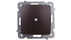 KARO Zaślepka czekoladowy metalik Z-1S/m/40