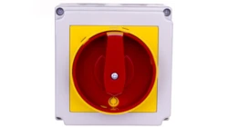 Łącznik krzywkowy 0-1 4P 80A w obudowie /+blokada/ 4G80-92-PK S6