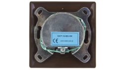 AKCENT Gniazdo antenowe RTV przelotowe 14dB brązowe GPA-14AP/24