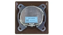 AKCENT Gniazdo antenowe RTV przelotowe 16dB brązowe GPA-16AP/24