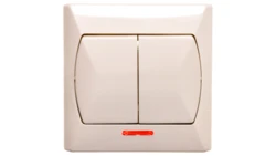 AKCENT Łącznik świecznikowy z podświetleniem beżowy ŁP-2AS/01