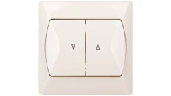 AKCENT Łącznik żaluzjowy beżowy ŁP-7A/01