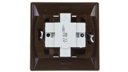 AKCENT Łącznik schodowy + pojedynczy brązowy ŁP-9A/24