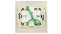 AKCENT Łącznik schodowy + pojedynczy z podświetleniem beżowy ŁP-9AS/01