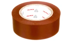 Taśma izolacyjna PVC, 128 0.15-19-10 brązowa, 145817