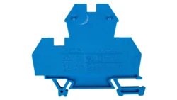 Złączka szynowa 2-piętrowa 4mm2 niebieska EURO 43550BL /50szt./