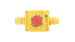 Kaseta z przyciskiem bezpieczeństwa przez obrót 1Z 1R IP65 ST22K108-2