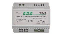 Zasilacz stabilizowany 230VAC/12VDC 12W 1A ZS-2