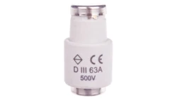Wkładka bezpiecznikowa BiWts 63A DIII gF 500V LE33F63