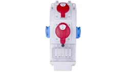 Rozdzielnica budowlana 5P/32A 5P/16A 2x2P+Z 5 modułów ROS 5X-15